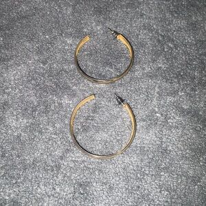 Elegant Gold Hoop Earrings #2